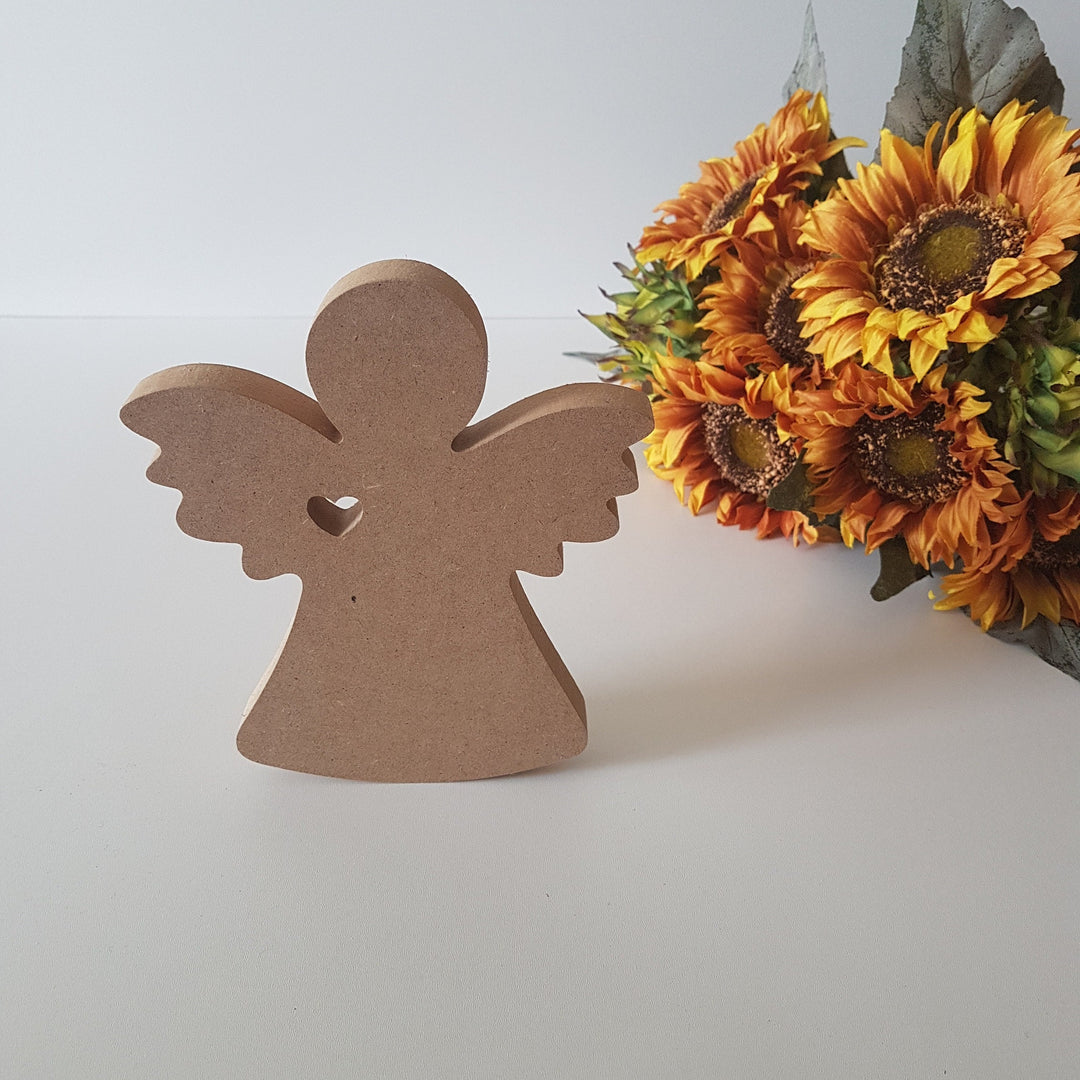 Unfinished Wooden Angel|Wooden Decor|Ready to Paint, Varnish, Decoupage|Custom Unfinished Wood DIY Supply|Handmade Art||Housewarming Gift