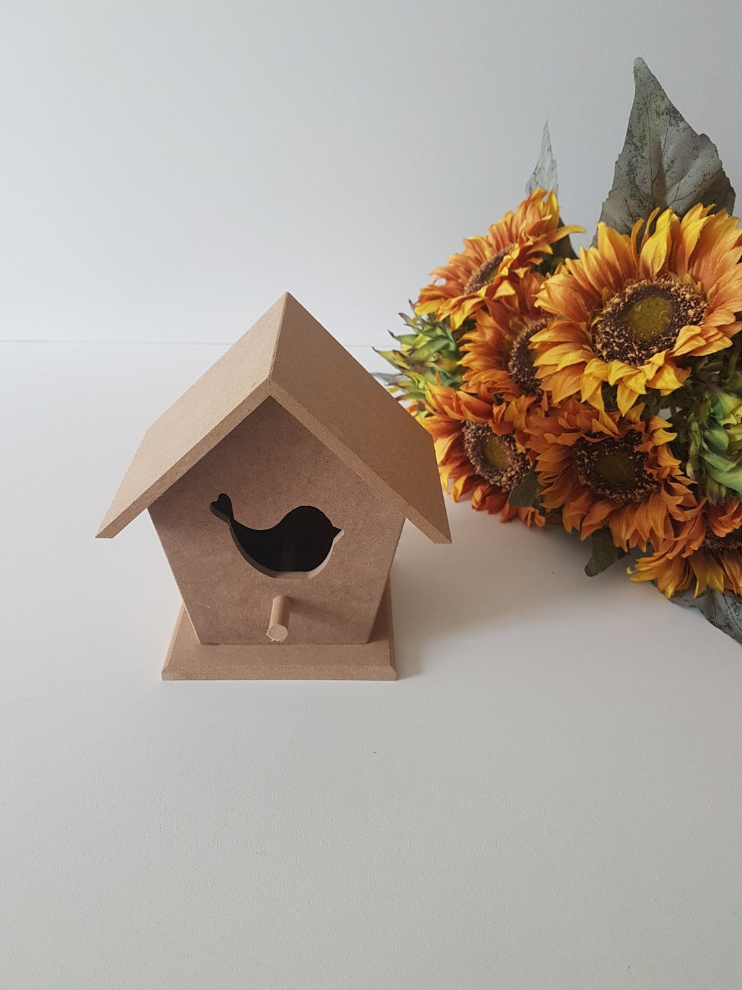 Unfinished Wooden Bird Shaped House|Ready to Paint, Varnish, Decoupage|Custom Unfinished Wood DIY Supply|Handcraft|Housewarming Gift