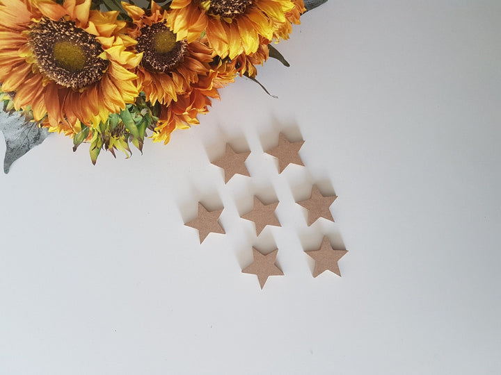 Set of 5 Unfinished Wooden Star| Wooden Decor|Ready to Paint, Decoupage|Custom Unfinished Wood DIY Supply|Wooden Art|Housewarming Gift