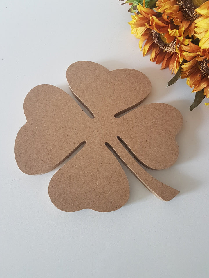 Unfinished Wooden Clover Shaped Plate|Wooden Decor|Ready to Paint, Varnish, Decoupage|Custom Raw Wooden DIY Supply|Art|Housewarming Gift