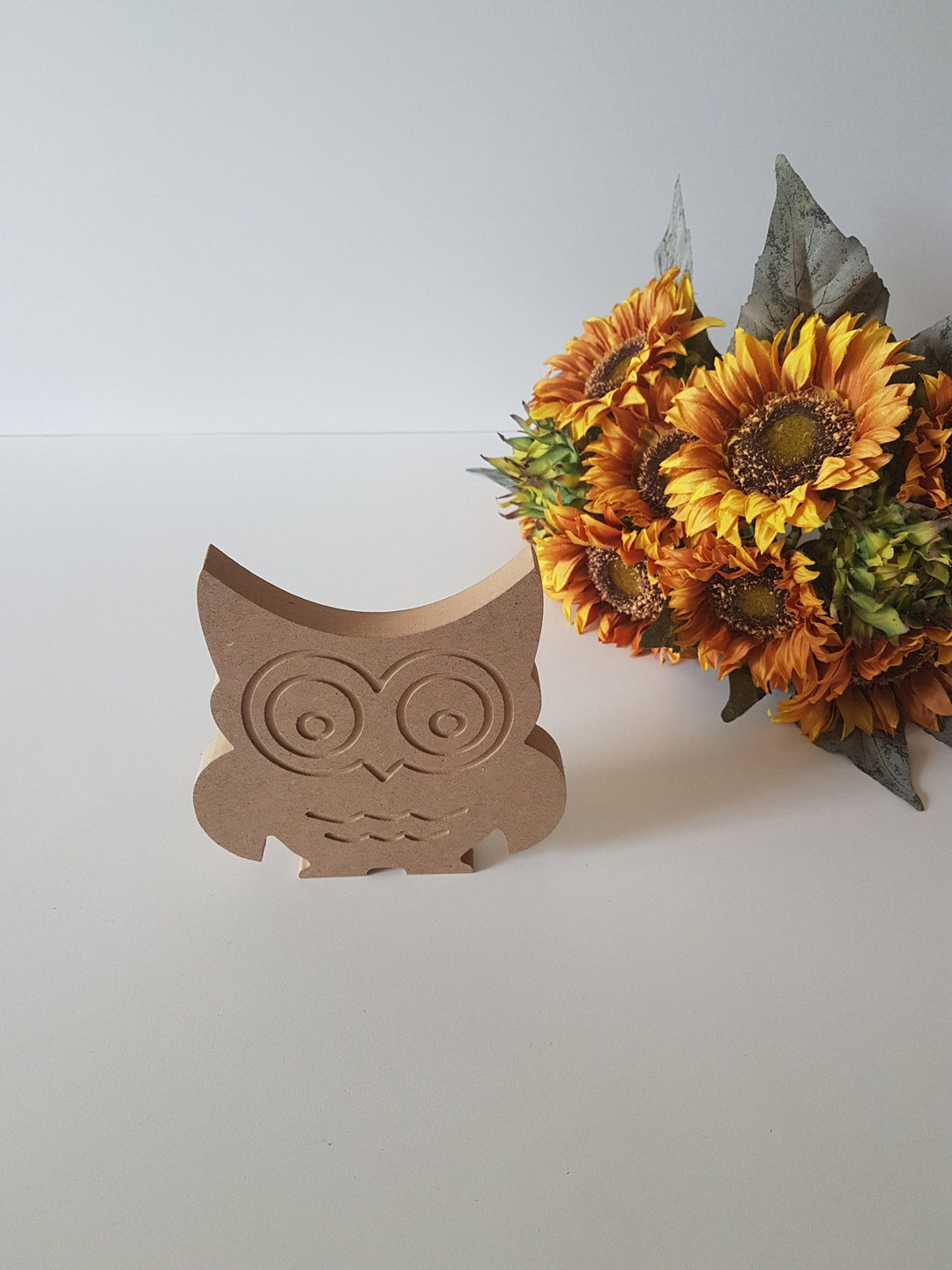 Unfinished Wooden Owl|Wooden Decor|Ready to Paint, Varnish, Decoupage|Custom Unfinished Wood DIY Supply|Housewarming Gift