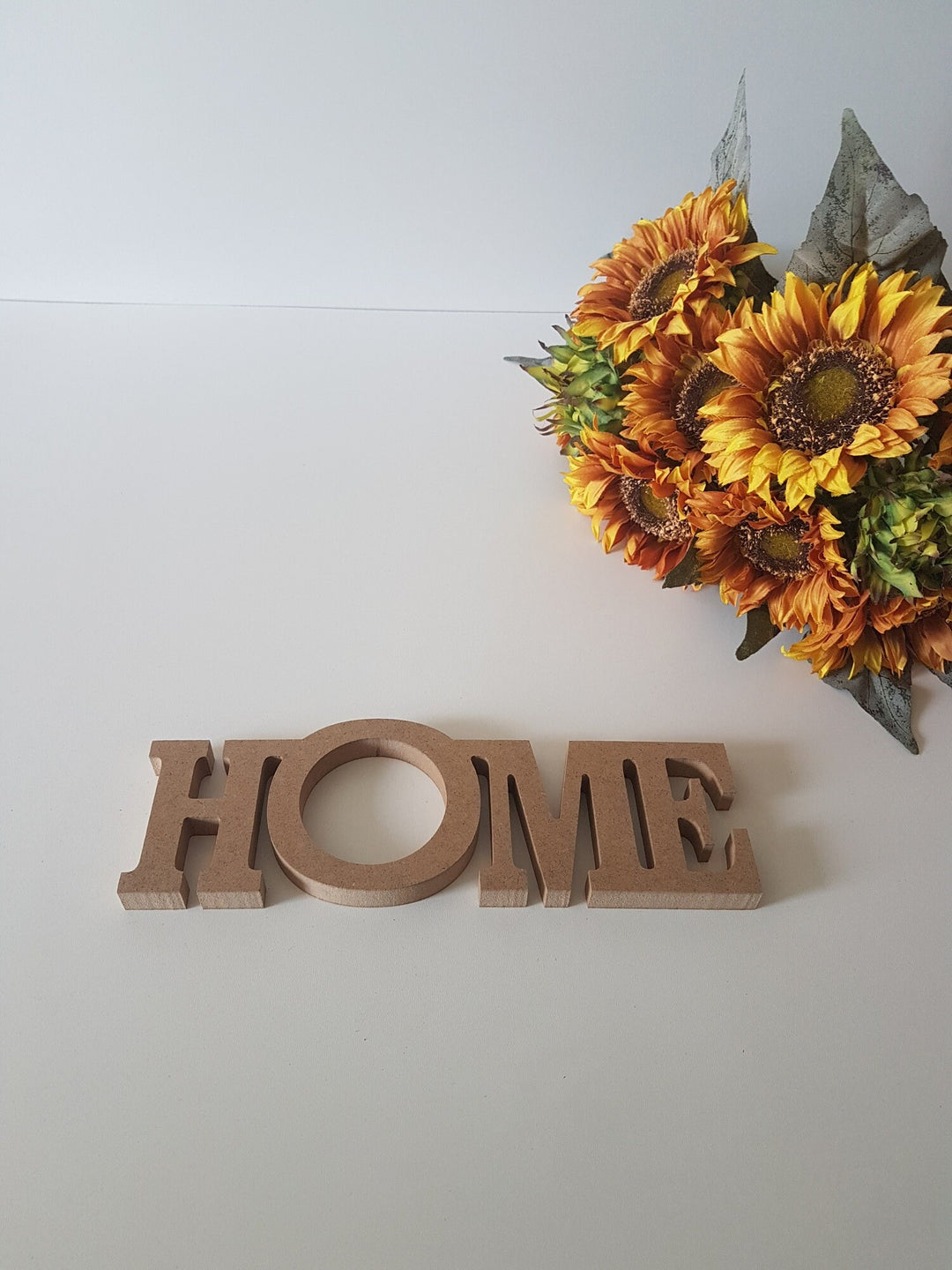 Unfinished Wooden Home Sign|Wooden Decor|Ready to Paint, Varnish, Decoupage|Custom Raw Wooden DIY Supply|Wooden Sign Art|Housewarming Gift