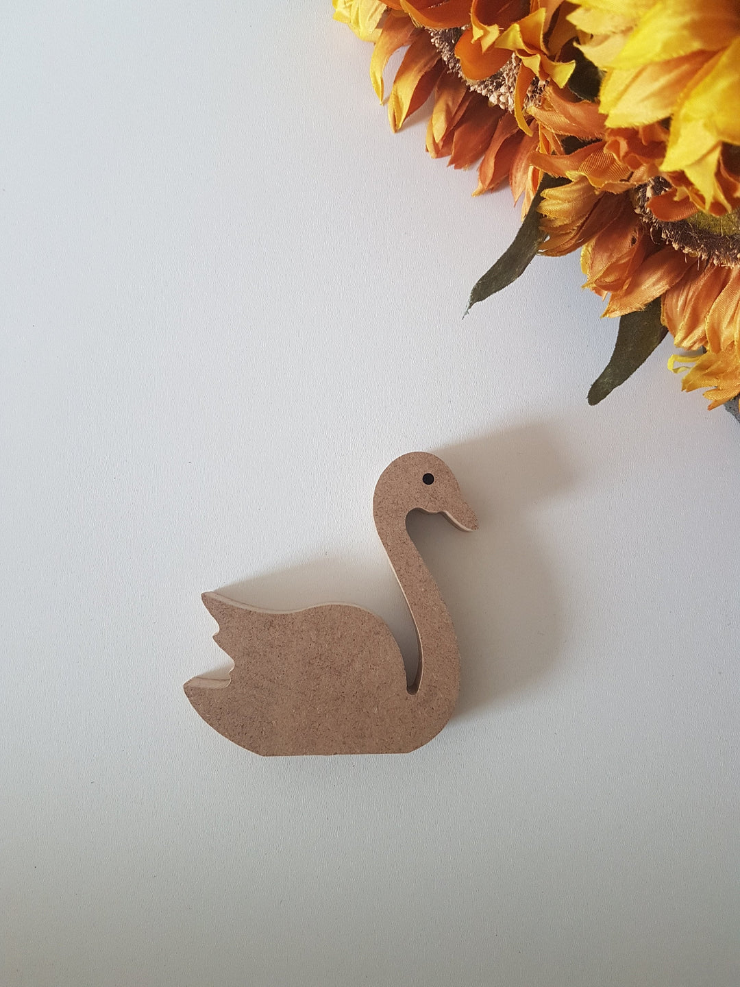 Set of 3 Unfinished Wooden Swans | Wooden Decor|Ready to Paint,Decoupage|Custom Unfinished Wood DIY Supply|Wood Art|Housewarming Gift