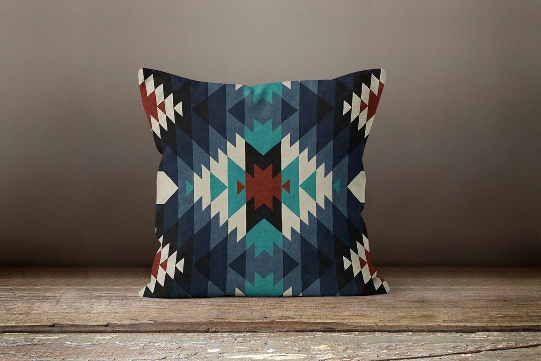 Outdoor Pillowcase|Aztec Print Cushion|Navajo Pillow Case|Ethnic Pillow Top|Aztec Geo Pillow|Aztec Pillow Cover|Antique Style Pillow Case