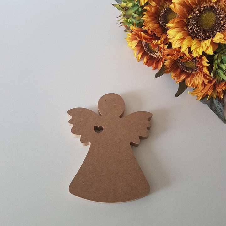 Unfinished Wooden Angel|Wooden Decor|Ready to Paint, Varnish, Decoupage|Custom Unfinished Wood DIY Supply|Handmade Art||Housewarming Gift