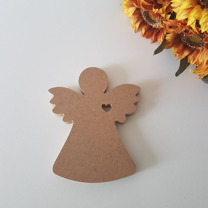 Unfinished Wooden Angel|Wooden Decor|Ready to Paint, Varnish, Decoupage|Custom Unfinished Wood DIY Supply|Handmade Art||Housewarming Gift