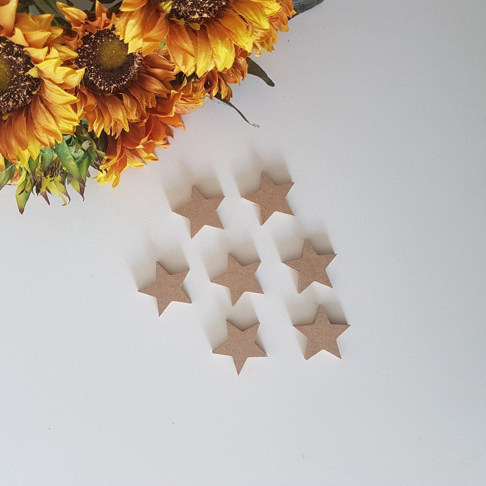 Set of 5 Unfinished Wooden Star| Wooden Decor|Ready to Paint, Decoupage|Custom Unfinished Wood DIY Supply|Wooden Art|Housewarming Gift