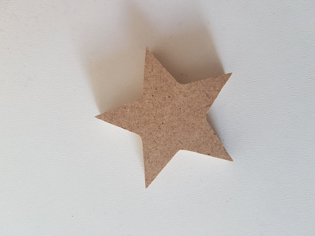 Set of 5 Unfinished Wooden Star| Wooden Decor|Ready to Paint, Decoupage|Custom Unfinished Wood DIY Supply|Wooden Art|Housewarming Gift