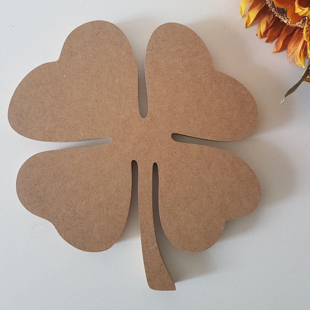 Unfinished Wooden Clover Shaped Plate|Wooden Decor|Ready to Paint, Varnish, Decoupage|Custom Raw Wooden DIY Supply|Art|Housewarming Gift