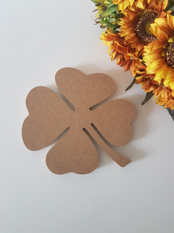 Unfinished Wooden Clover Shaped Plate|Wooden Decor|Ready to Paint, Varnish, Decoupage|Custom Raw Wooden DIY Supply|Art|Housewarming Gift