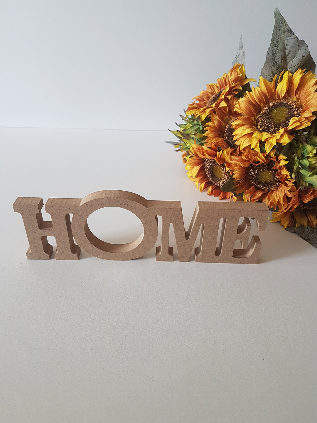 Unfinished Wooden Home Sign|Wooden Decor|Ready to Paint, Varnish, Decoupage|Custom Raw Wooden DIY Supply|Wooden Sign Art|Housewarming Gift