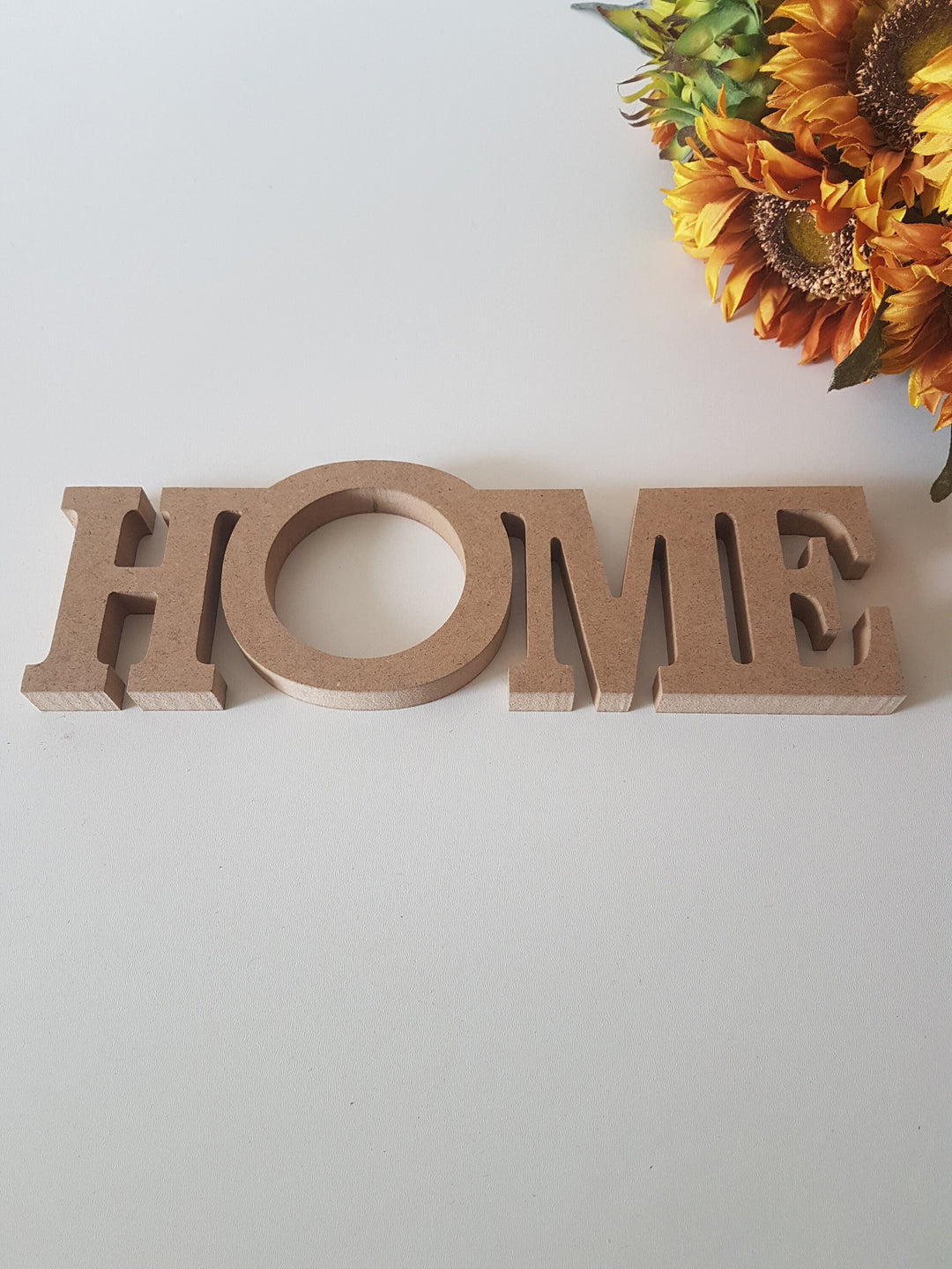 Unfinished Wooden Home Sign|Wooden Decor|Ready to Paint, Varnish, Decoupage|Custom Raw Wooden DIY Supply|Wooden Sign Art|Housewarming Gift