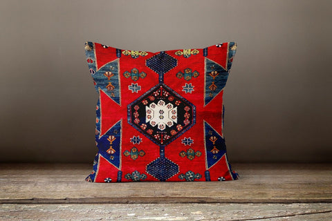 PILLOW COVER Tapestry Kilim Rug DIGITAL PRINT Decorative Bed Cushion Case  18x18"