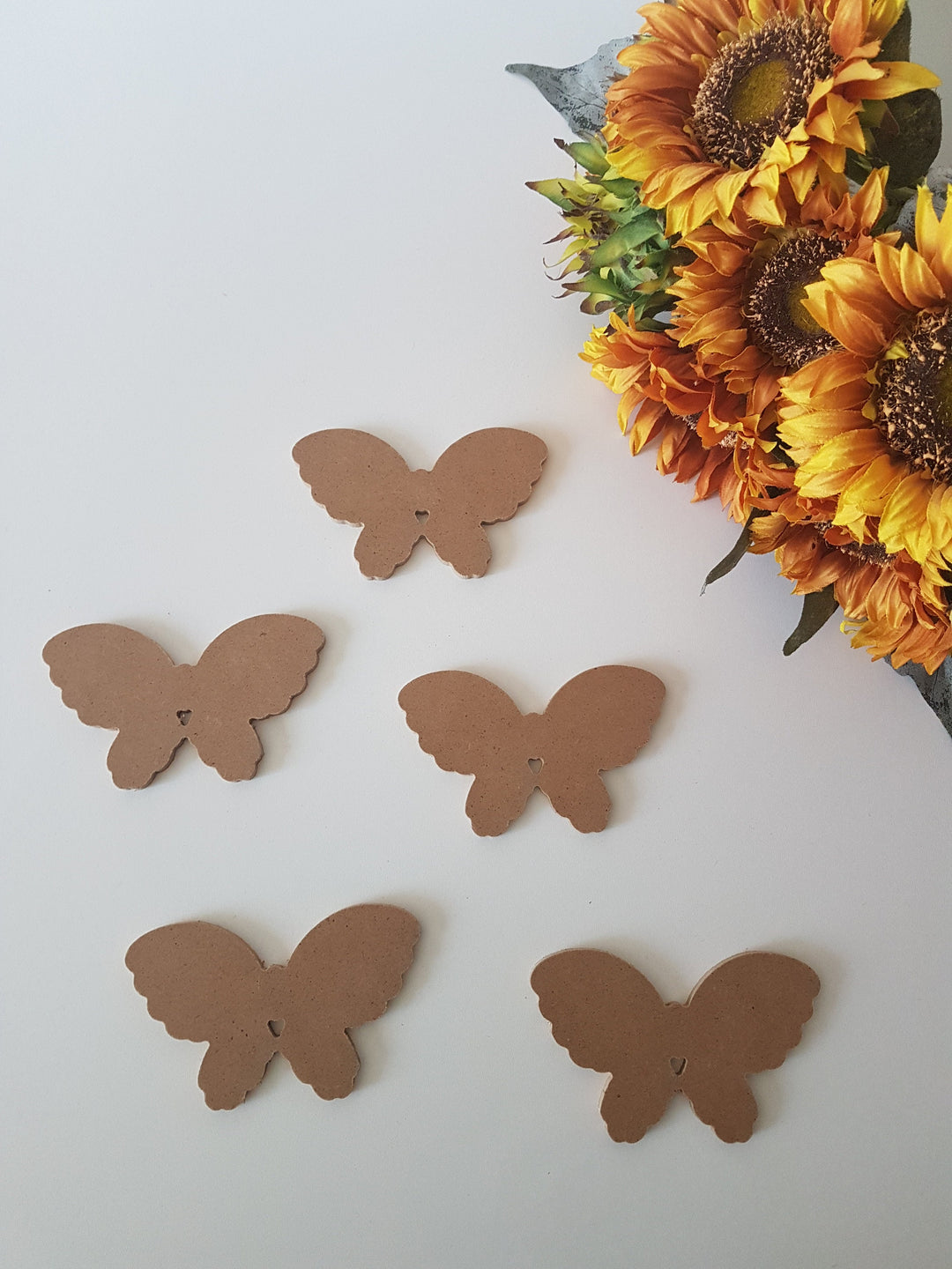 Set of 5 Unfinished Wooden Butterfly|Wooden Toy|Ready to Paint, Decoupage|Custom Unfinished Wood DIY Supply|Wooden Art|Housewarming Gift