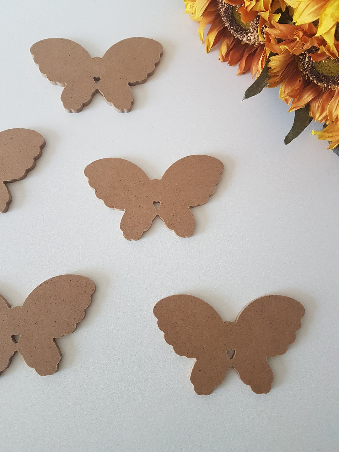 Set of 5 Unfinished Wooden Butterfly|Wooden Toy|Ready to Paint, Decoupage|Custom Unfinished Wood DIY Supply|Wooden Art|Housewarming Gift