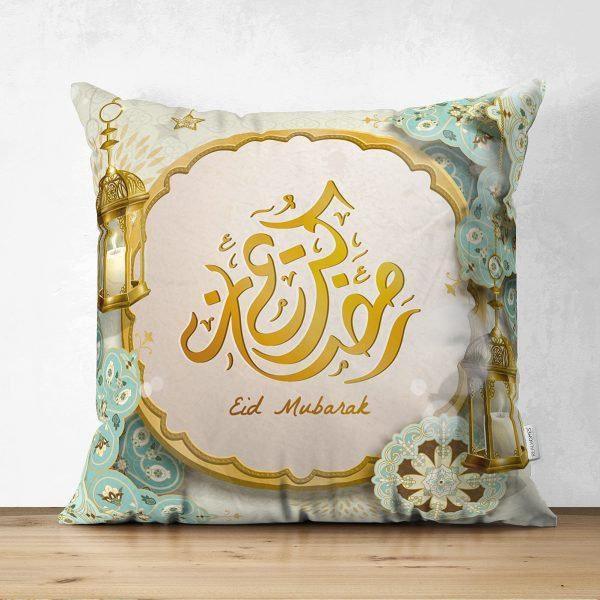 Ramadan Pillow Covers|Ramadan Kareem Cushion Case|Eid Mubarak Home Decor|Islamic Pillow Case|Gift for Muslim Community|Religious Motif Cover