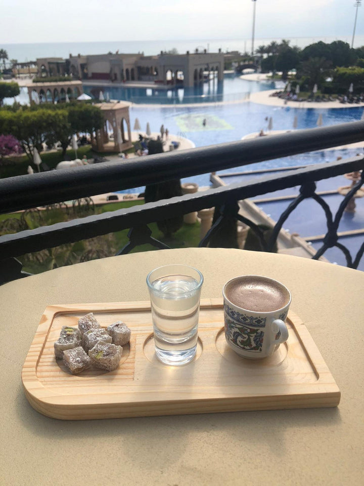 Wooden Coffee Presentation Plate |Wooden Decor|Nut Platter|Serving Tray|Wooden Plate with Sections|Gift for her|Wood Art|Housewarming Gift