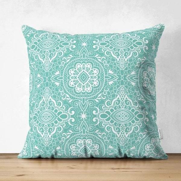 Ethnic Pattern Pillow Cover|Geometric Design Suede Pillow Case|Decorative Pillow Case|Cozy Home Decor|Farmhouse Style Authentic Pillow Case