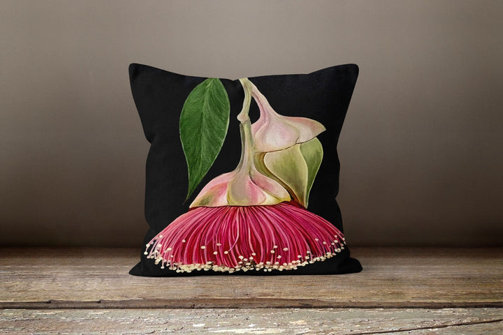 Floral Pillow Cover|Summer Trend Pillow Cover|Decorative Pillow Cover|Housewarming Floral Cushion Case|Throw Pillow Case|Red Green Pillow