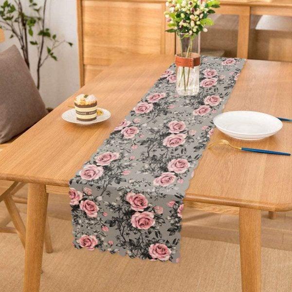 Floral Placemat & Table Runner|Floral Table Top|Set of 2 Floral Supla Table Mat|Round American Service Dining Underplate|Floral Coasters