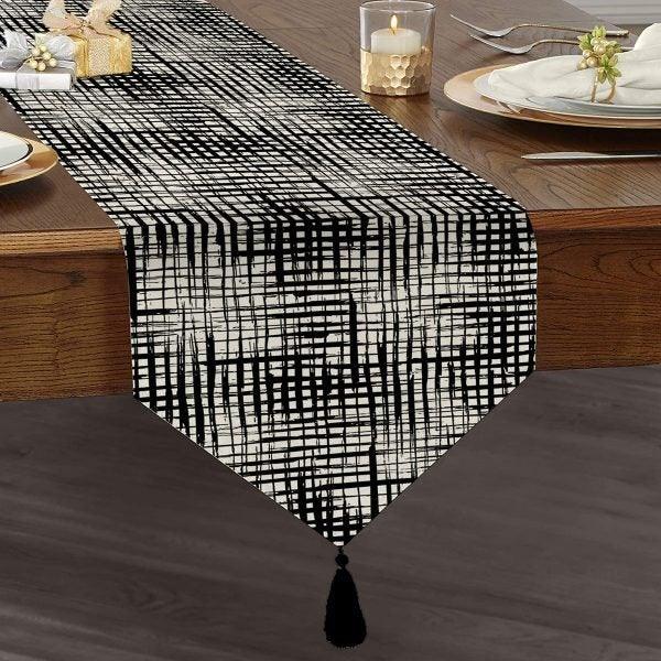 Abstract Placemat & Table Runner|Abstract Table Top|Set of 2 Abstract Supla Table Mat|Round American Service Dining Underplate and Coasters