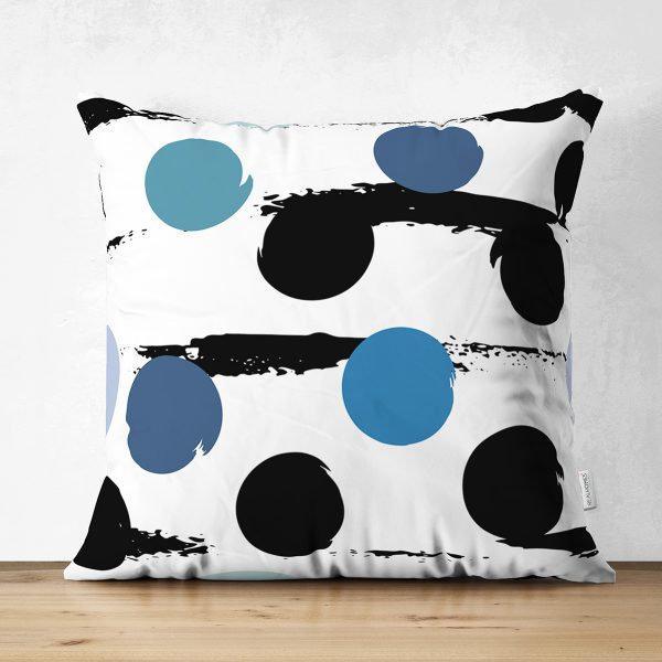 Abstract Pillow Cover|Modern Design Suede Pillow Case|Geometric Cushion Cover|Decorative Pillow Case|Farmhouse Style Authentic Pillow Case