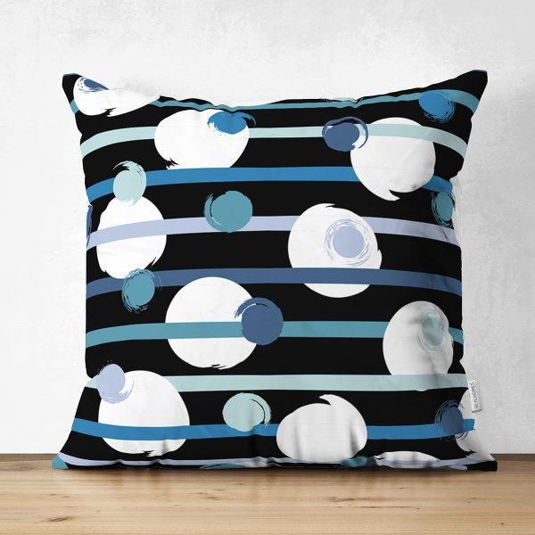 Abstract Pillow Cover|Modern Design Suede Pillow Case|Geometric Cushion Cover|Decorative Pillow Case|Farmhouse Style Authentic Pillow Case