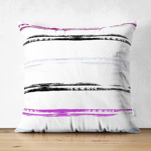 Abstract Pillow Cover|Modern Design Suede Pillow Case|Geometric Cushion Cover|Decorative Pillow Case|Farmhouse Style Authentic Pillow Case