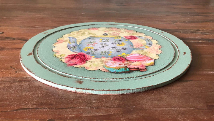 Hand Painted Wooden Tray|Wooden Decor|Custom Table Decor|Acrylic Paint|Serving Tray|Home Decor|Gift for Women|Wood Art|Housewarming Gift