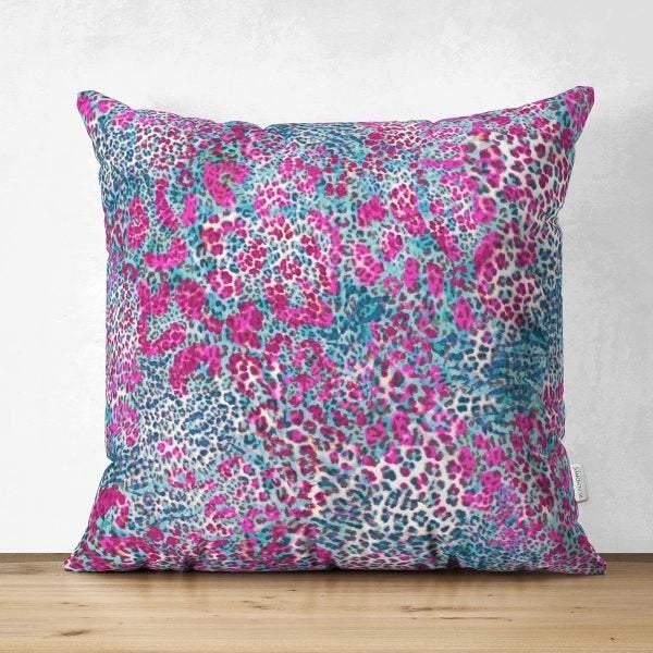 Abstract Pillow Cover|Modern Design Suede Pillow Case|Wavy Pattern Home Decor|Decorative Pillow Case|Farmhouse Style Authentic Pillow Case