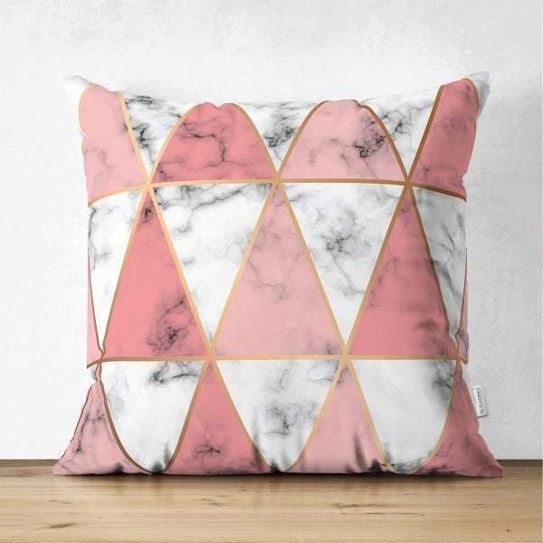 Geometric Pillow Cover|Modern Design Suede Pillow Case|Abstract Cushion Cover|Decorative Pillow Case|Farmhouse Style Authentic Pillow Case