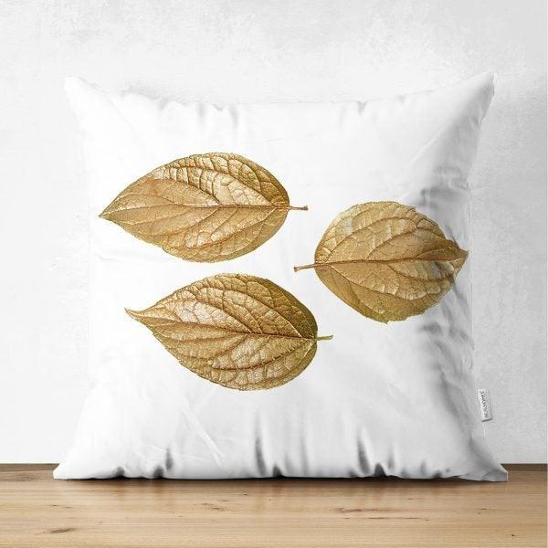 Fall Trend Pillow Cover|Suede Autumn Cushion Case|Dry Leaves Throw Pillow|Decorative Pillow Case|Housewarming Farmhouse Thanksgiving Pillow