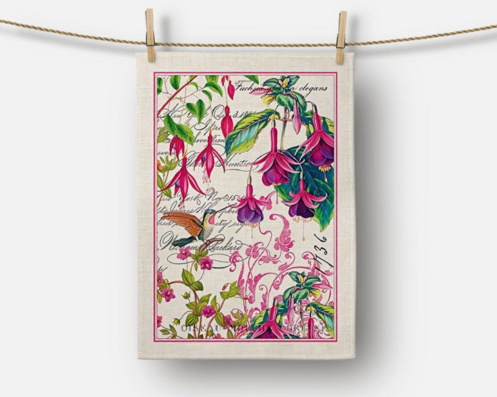 Fall Trend Kitchen Towel|Floral Bird Dish Towel|Pumpkin Print Hand Towel|Decorative Tea Towel|Rooster Tea Towel|Autumn Trend Hand Towel