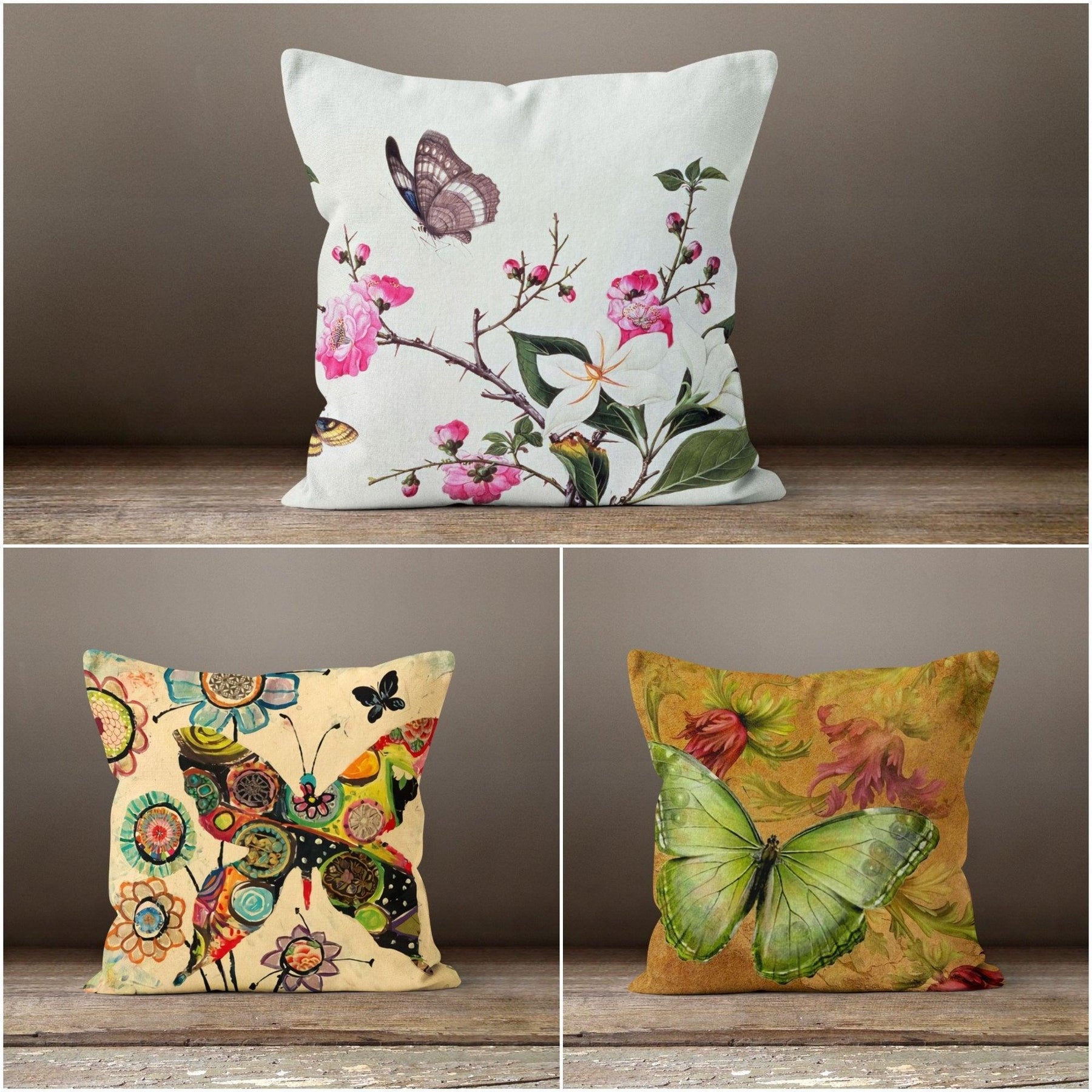 Butterfly pillow cases sale