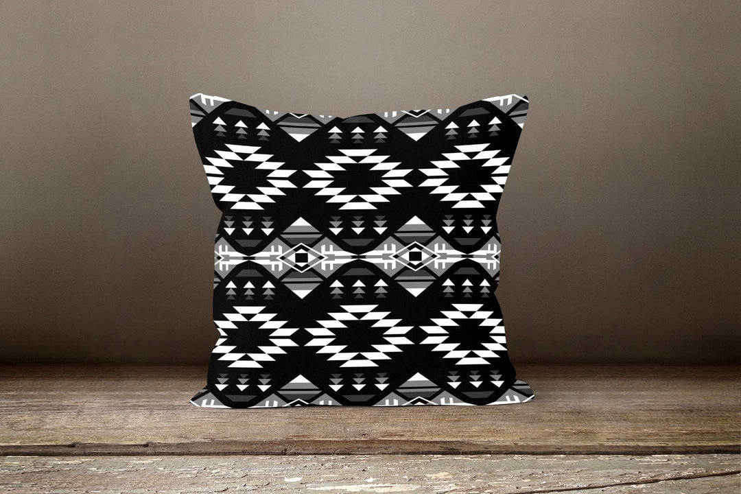 Rug Design Pillow Cover|Terracotta Southwestern Cushion Case|Decorative Aztec Print Ethnic Home Decor|Farmhouse Style Geometric Pillows Case