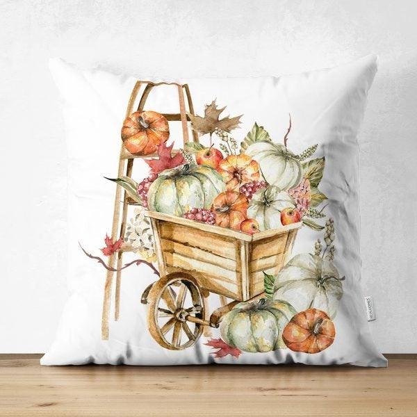 Fall Trend Pillow Cover|Hello September Cushion Case|Hello Autumn Throw Pillow|Welcome Fall Pillow Case|Farmhouse Thanksgiving Pillow Cover