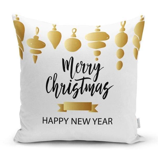 Christmas Pillow Cover|Merry Christmas Home Decor|Winter Trend Lumbar Pillow Case|Housewarming Xmas Gift Idea|Christmas Throw Pillow Cover