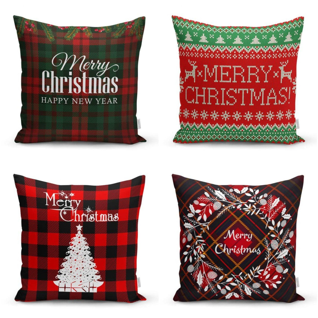 Christmas Pillow Cover|Merry Christmas Home Decor|Winter Trend Lumbar Pillow Case|Housewarming Xmas Gift Idea|Christmas Throw Pillow Cover