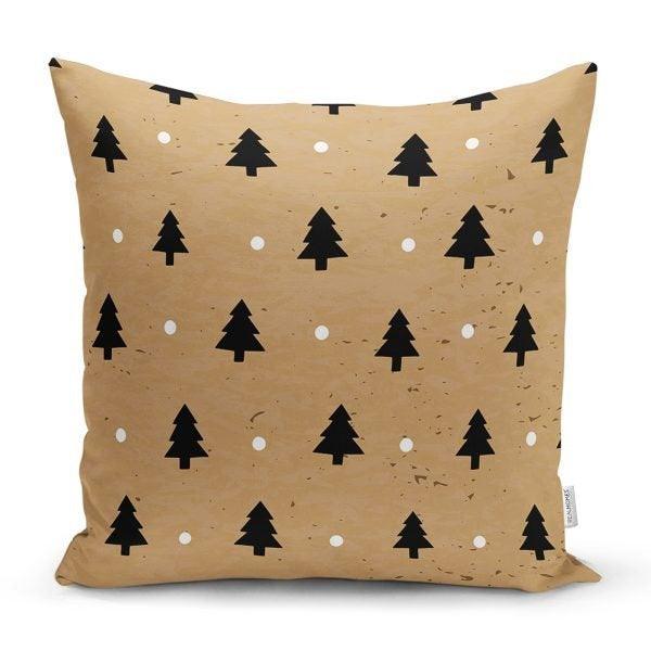 Pine Tree Pillow Cover|Christmas Tree Home Decor|Winter Trend Cushion Cover|Housewarming Xmas Gift Idea|Christmas Tree Throw Pillow Cover