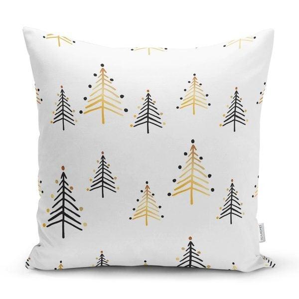 Pine Tree Pillow Cover|Christmas Tree Home Decor|Winter Trend Cushion Cover|Housewarming Xmas Gift Idea|Christmas Tree Throw Pillow Cover