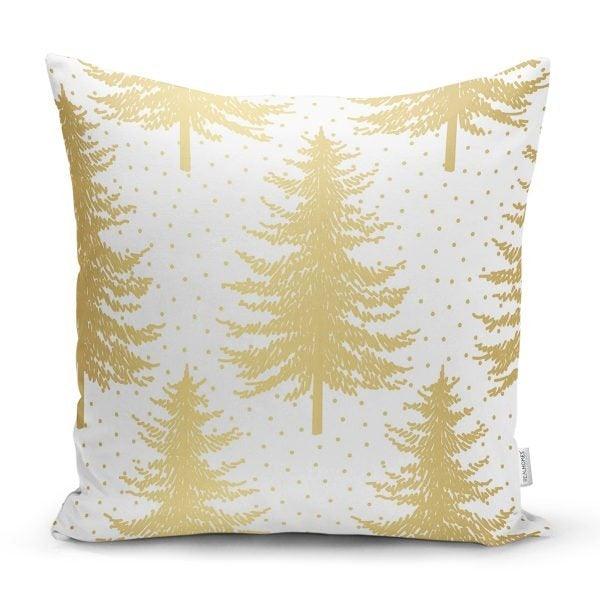 Pine Tree Pillow Cover|Christmas Tree Home Decor|Winter Trend Cushion Cover|Housewarming Xmas Gift Idea|Christmas Tree Throw Pillow Cover