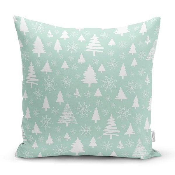 Christmas Pillow Cover|Christmas Tree Home Decor|Winter Trend Cushion Cover|Housewarming Xmas Gift Idea|Christmas Tree Throw Pillow Cover