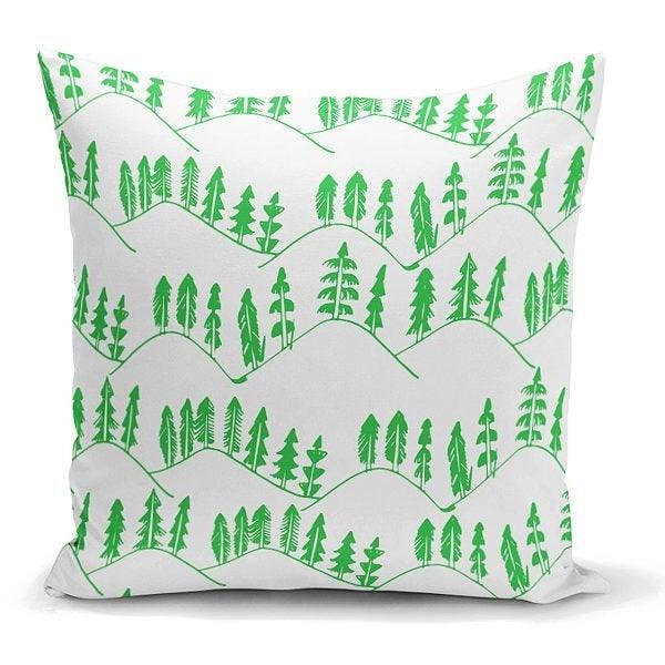 Christmas Pillow Cover|Christmas Tree Home Decor|Winter Trend Cushion Cover|Housewarming Xmas Gift Idea|Christmas Tree Throw Pillow Cover