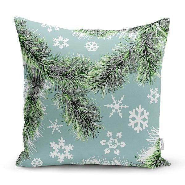 Snowflake Pillow Cover|Christmas Home Decor|Winter Trend Cushion Cover|Housewarming Xmas Gift Idea|Geometric Christmas Throw Pillow Cover