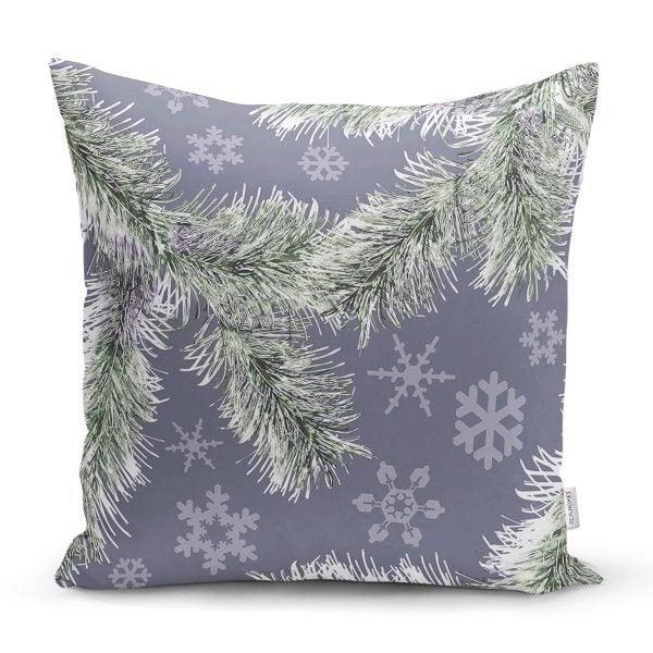 Snowflake Pillow Cover|Christmas Home Decor|Winter Trend Cushion Cover|Housewarming Xmas Gift Idea|Geometric Christmas Throw Pillow Cover