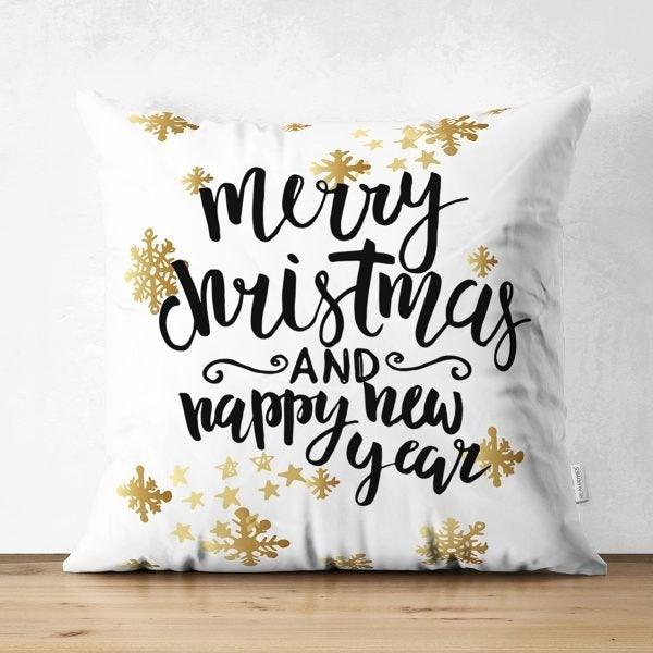 Christmas Pillow Cover|Merry Christmas Home Decor|Suede Winter Trend Pillow Case|Housewarming Xmas Gift Idea|Christmas Throw Pillow Cover