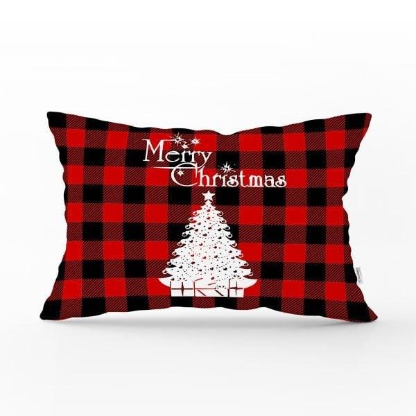 Christmas Pillow Cover|Merry Christmas Home Decor|Rectangle Winter Trend Pillow Case|Housewarming Xmas Gift Idea|Christmas Throw Pillow