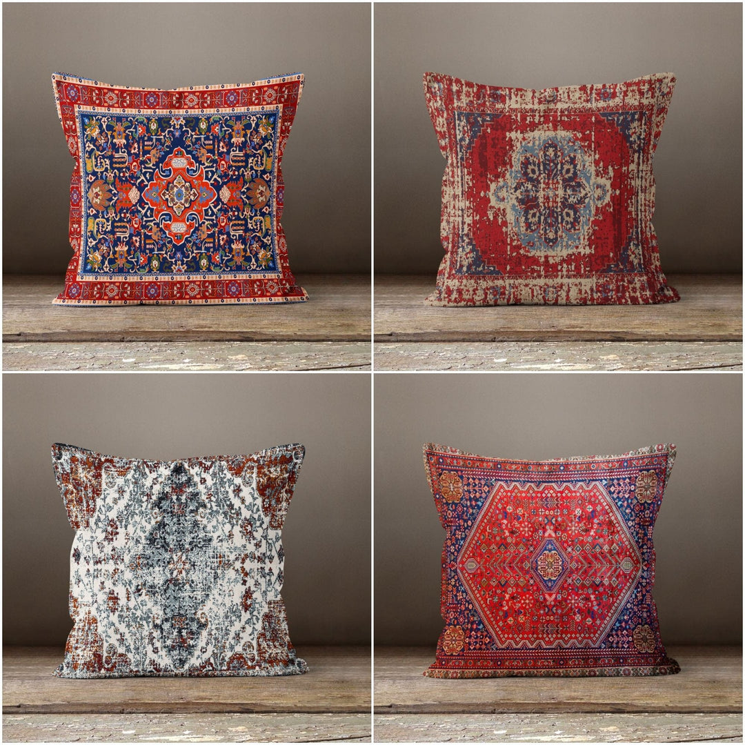 Ethnic Pillow Case|Kilim Sofa Pillow|Geometric Pillow Top|Authentic Pillow Top|Modern Sofa Pillows|Pillow For Bedroom|Adobe Pillow Cover