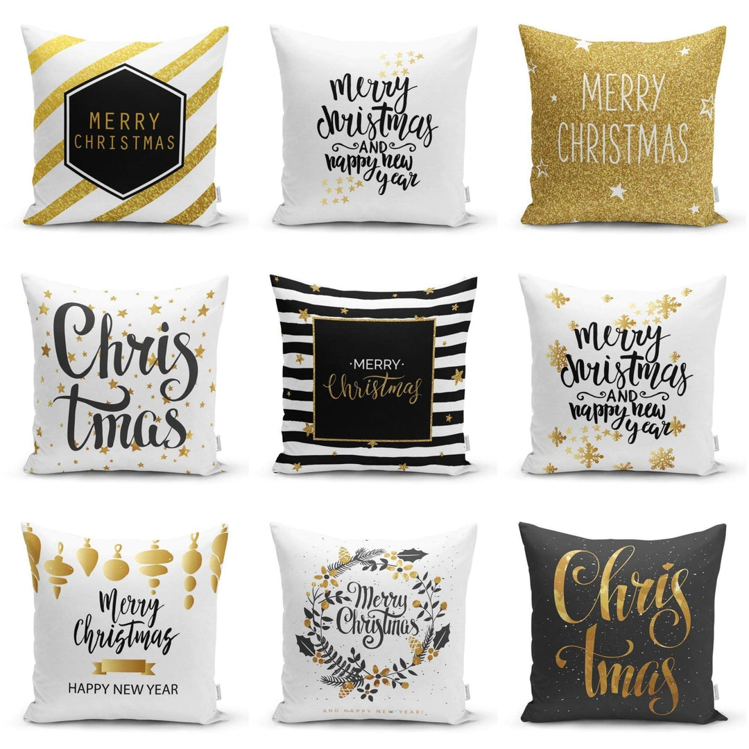 Christmas Pillow Cover|Merry Christmas Home Decor|Winter Trend Lumbar Pillow Case|Housewarming Xmas Gift Idea|Christmas Throw Pillow Cover