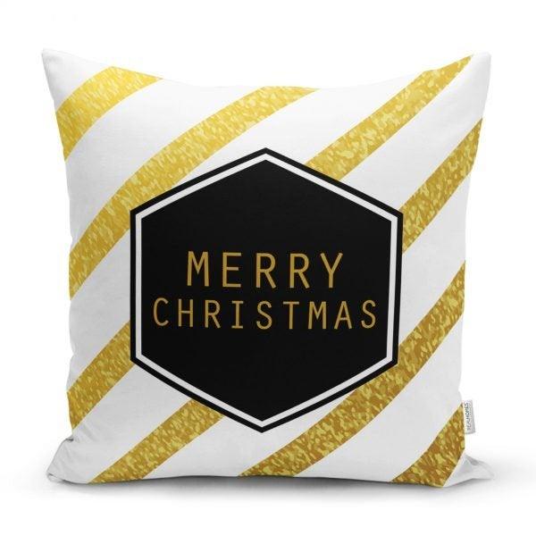 Christmas Pillow Cover|Merry Christmas Home Decor|Winter Trend Lumbar Pillow Case|Housewarming Xmas Gift Idea|Christmas Throw Pillow Cover